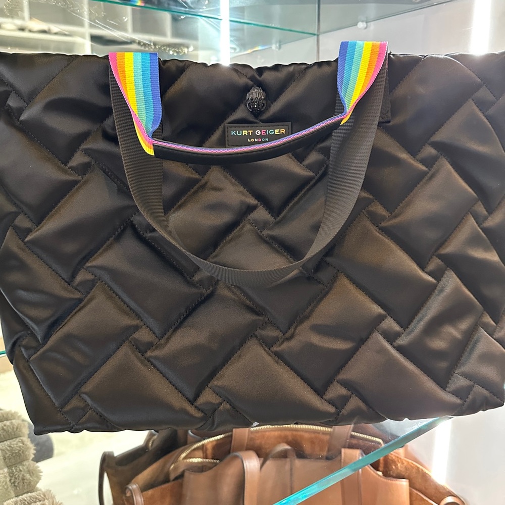 Kurt Geiger Recycled Puffer Shopping Tote